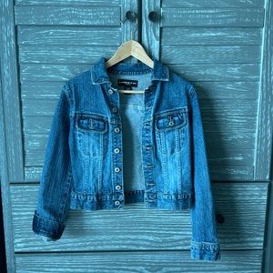 Express Jeans Stretch Denim Jacket